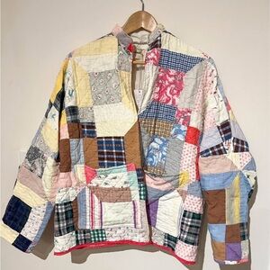 Custom Reclaimed Colorful Patchwork Jacket